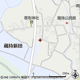 茨城県常総市蔵持519周辺の地図
