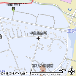 中島集会所周辺の地図