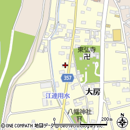 茨城県常総市大房32周辺の地図