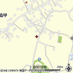 茨城県行方市玉造甲3318周辺の地図
