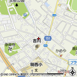 埼玉県加須市騎西354-1周辺の地図