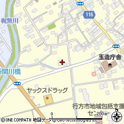 茨城県行方市玉造甲368周辺の地図