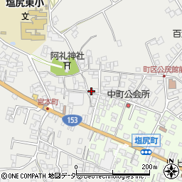 長野県塩尻市塩尻町435周辺の地図