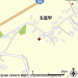 茨城県行方市玉造甲3372周辺の地図