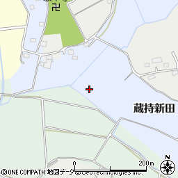茨城県常総市蔵持新田周辺の地図