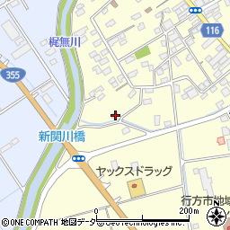 茨城県行方市玉造甲294周辺の地図