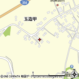 茨城県行方市玉造甲3376周辺の地図