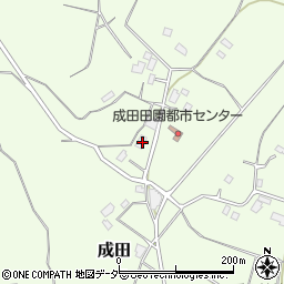 茨城県行方市成田7周辺の地図