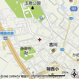 埼玉県加須市騎西366-9周辺の地図
