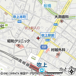 埼玉県鴻巣市吹上本町周辺の地図