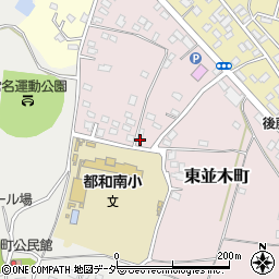 茨城県土浦市東並木町3466周辺の地図