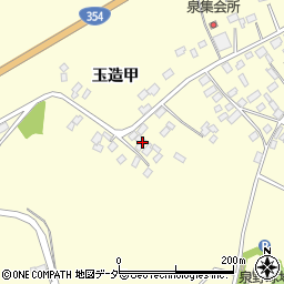 茨城県行方市玉造甲3375周辺の地図