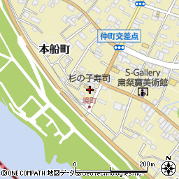 杉の子寿司周辺の地図