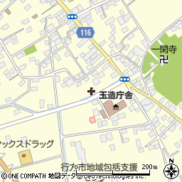 茨城県行方市玉造甲358周辺の地図