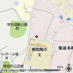 茨城県土浦市東並木町3137周辺の地図