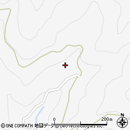 群馬県多野郡上野村楢原555周辺の地図