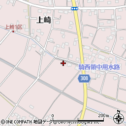 埼玉県加須市上崎2721周辺の地図