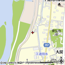 茨城県常総市大房373周辺の地図