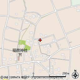 茨城県つくば市遠東252周辺の地図
