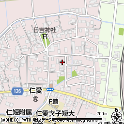 福井県福井市天池町周辺の地図