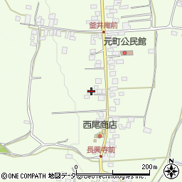 長野県塩尻市洗馬2134周辺の地図