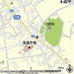 茨城県行方市玉造甲406周辺の地図
