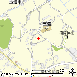 茨城県行方市玉造甲4250周辺の地図