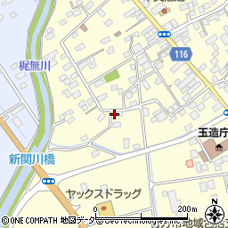 茨城県行方市玉造甲372周辺の地図