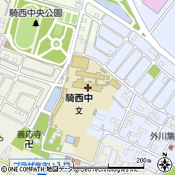 加須市立騎西中学校周辺の地図
