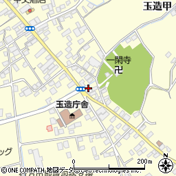 茨城県行方市玉造甲353周辺の地図