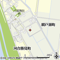 福井県福井市網戸瀬町周辺の地図