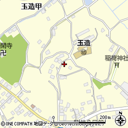 茨城県行方市玉造甲4249周辺の地図