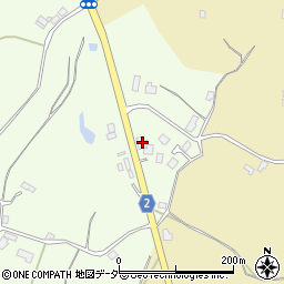 茨城県行方市成田695周辺の地図