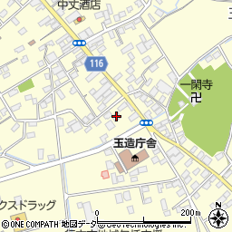 茨城県行方市玉造甲356周辺の地図