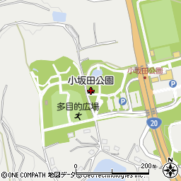 小坂田公園周辺の地図