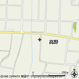 茨城県つくば市高野1323-1周辺の地図