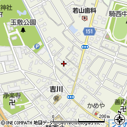 埼玉県加須市騎西883-4周辺の地図