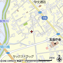 茨城県行方市玉造甲324周辺の地図