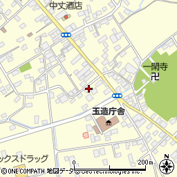 茨城県行方市玉造甲361周辺の地図