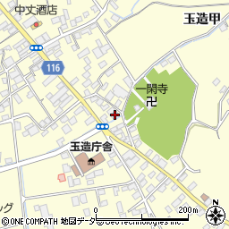 茨城県行方市玉造甲352周辺の地図