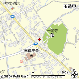 茨城県行方市玉造甲352周辺の地図