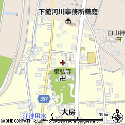 茨城県常総市大房82周辺の地図