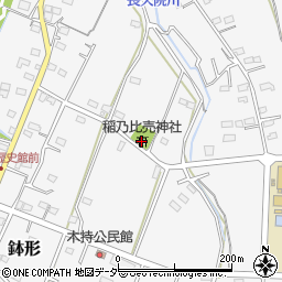 稲乃比売神社周辺の地図