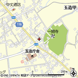 茨城県行方市玉造甲351周辺の地図