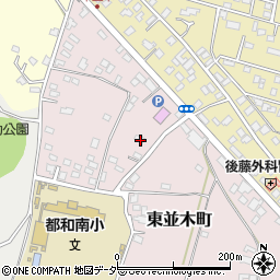 茨城県土浦市東並木町3461周辺の地図