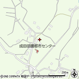 茨城県行方市成田581周辺の地図