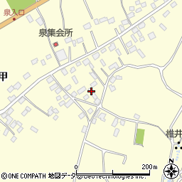 茨城県行方市玉造甲3395周辺の地図