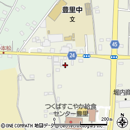 弘立倉庫株式会社筑波営業所周辺の地図