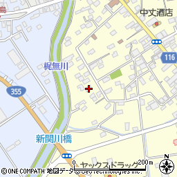 茨城県行方市玉造甲284周辺の地図