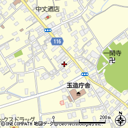 茨城県行方市玉造甲347周辺の地図